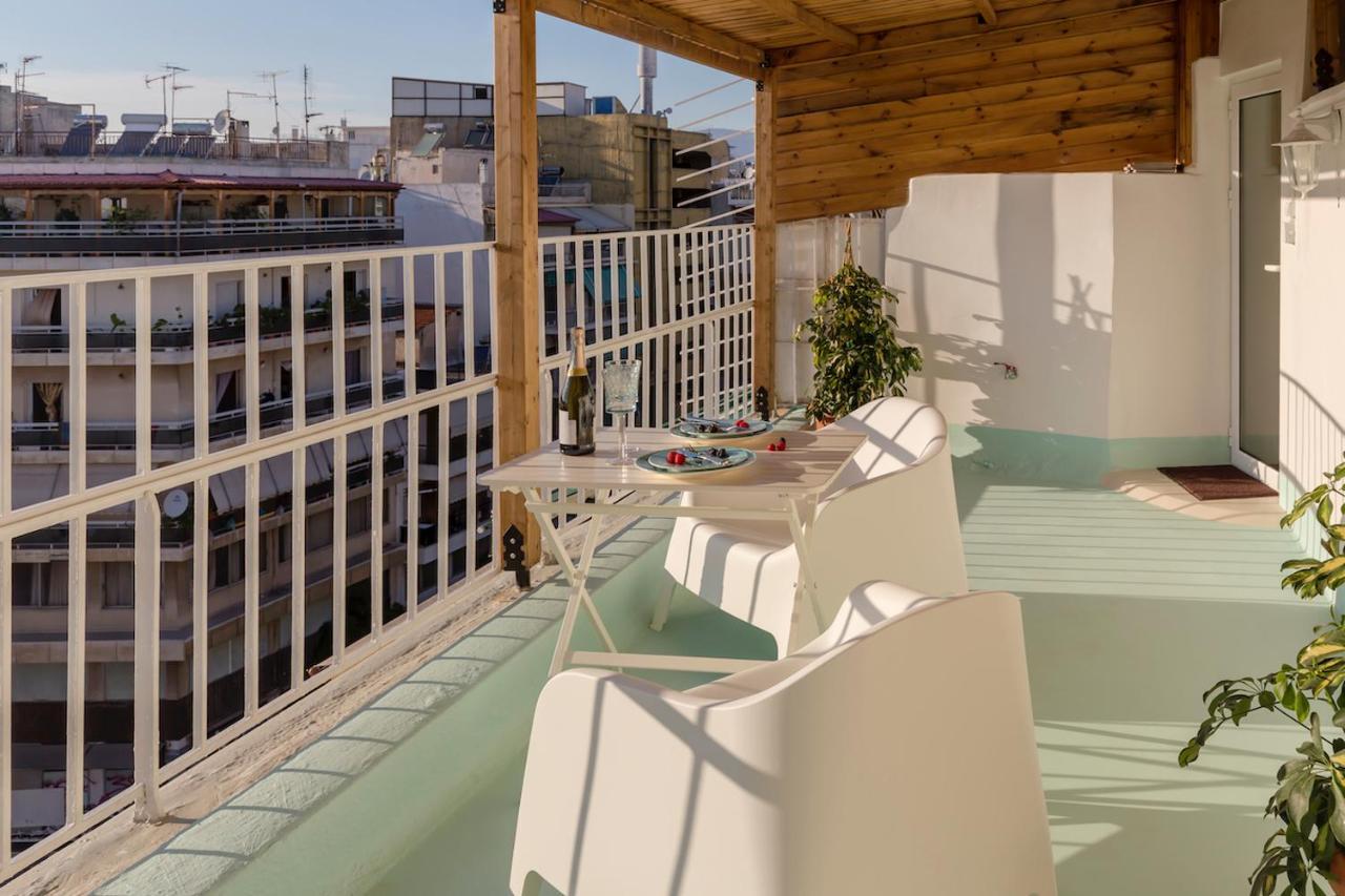 Blue And White Apartment Vipgreece Афіни Екстер'єр фото